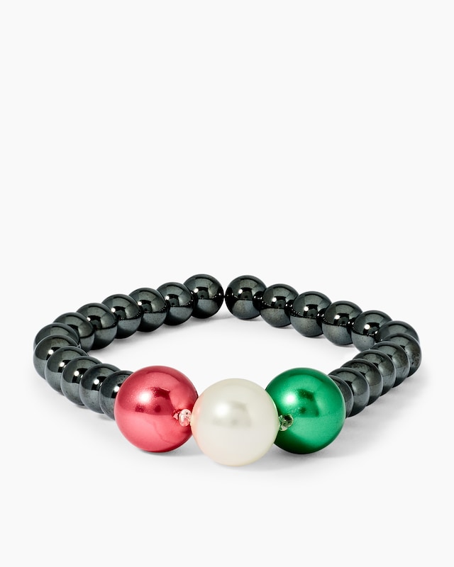 Armband mit Hämatit & MK-Perlen 10 mm