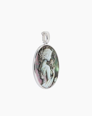 Produktabbildung 2 für Clipanhänger mit Perlmutt-Kamee