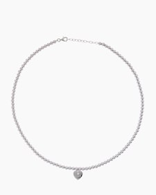Produktabbildung für Brillant-Collier mit Herzanhänger 0,03 ct