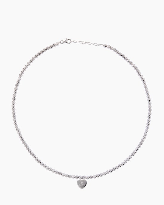 Produktabbildung für Brillant-Collier mit Herzanhänger 0,03 ct
