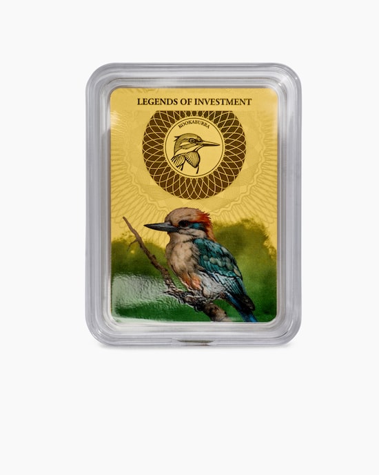 Produktabbildung für Goldmünzbarren Investment Noble Note Kookaburra