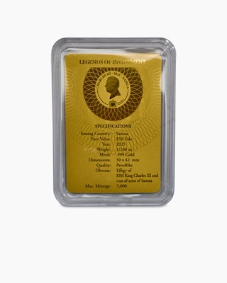 Produktabbildung 2 für Goldmünzbarren Investment Noble Note Kookaburra