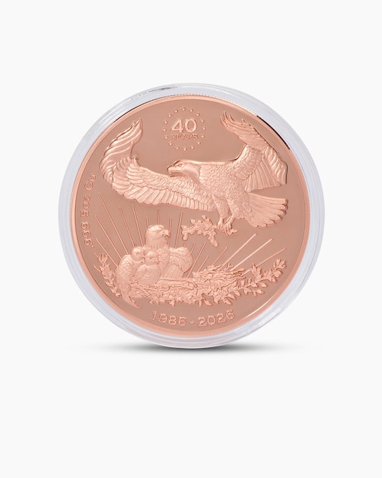 Produktabbildung für Kupfermünze Giant Copper American Eagle
