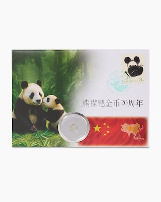 Produktabbildung 1 für Numisbrief 20 Jahre Palladium-Panda