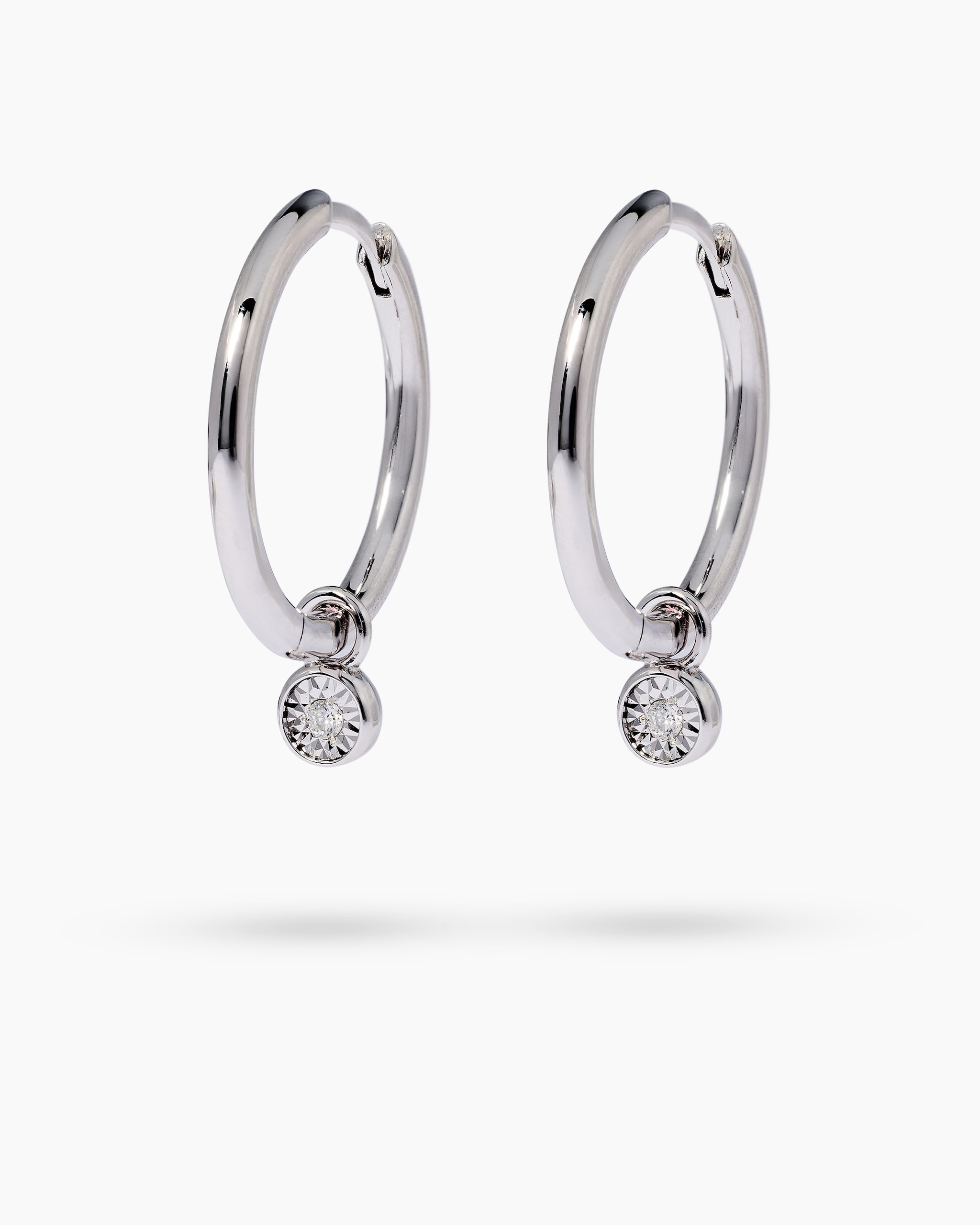 Produktabbildung für Brillant-Creolen 0,05 ct