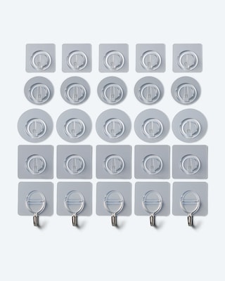 Produktabbildung 1 für Clevere Haken Set, 25tlg.
