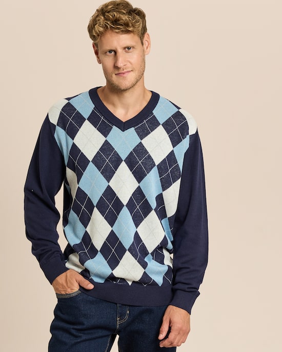 Produktabbildung für Rautenpullover