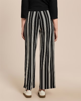 Produktabbildung 5 für Wide Leg Hose im Streifendesign