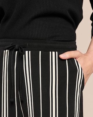 Produktabbildung 4 für Wide Leg Hose im Streifendesign