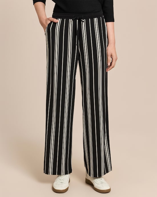 Produktabbildung für Wide Leg Hose im Streifendesign