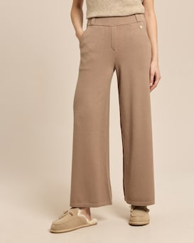 Produktabbildung für Wide Leg Strickhose