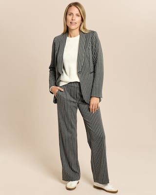 Produktabbildung 1 für Blazer in Ponte di Roma mit Nadelstreifen