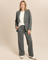 Produktabbildung für Blazer in Ponte di Roma mit Nadelstreifen