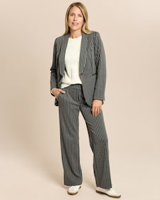 Produktabbildung für Blazer in Ponte di Roma mit Nadelstreifen