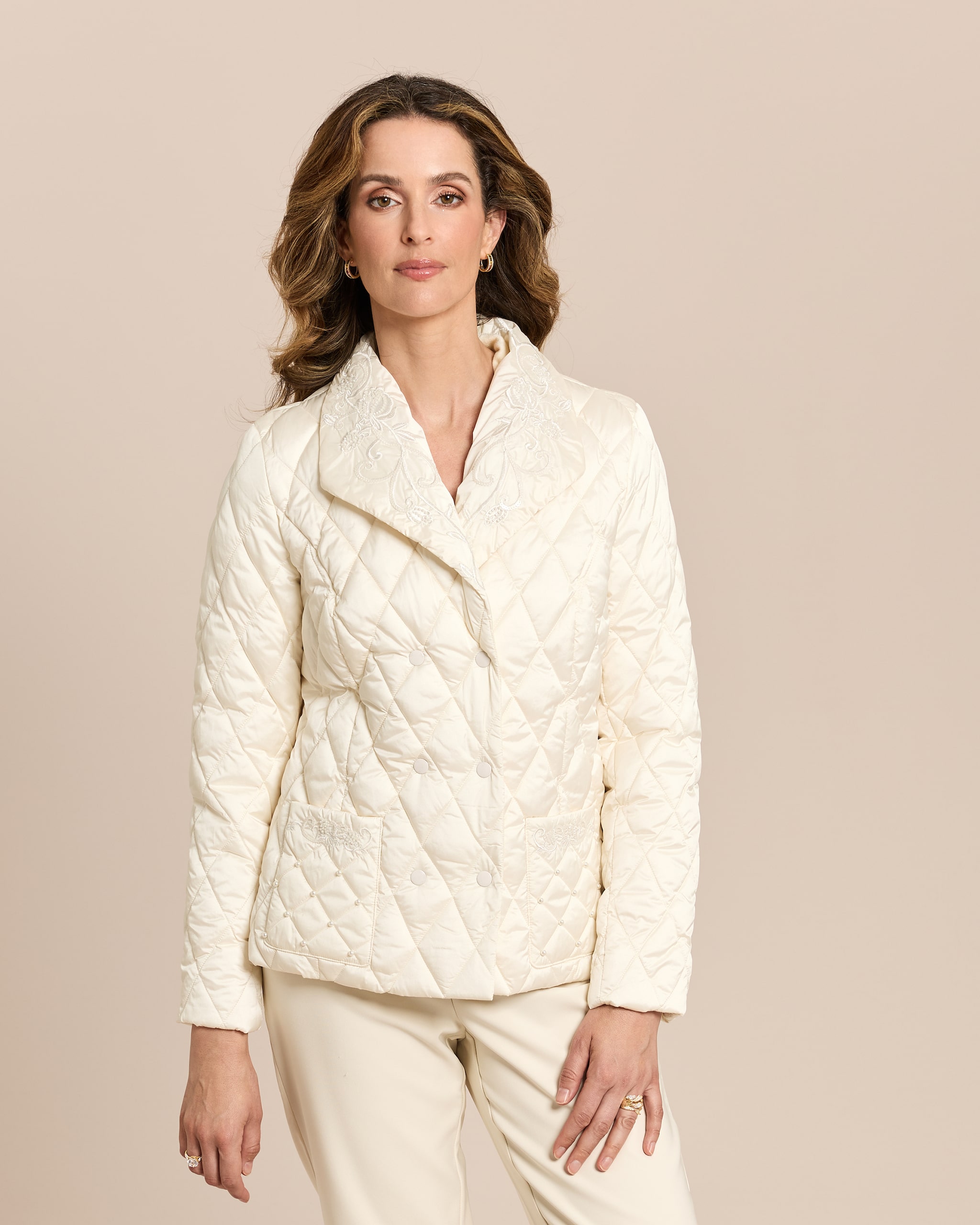 Produktabbildung für Steppjacke bestickt