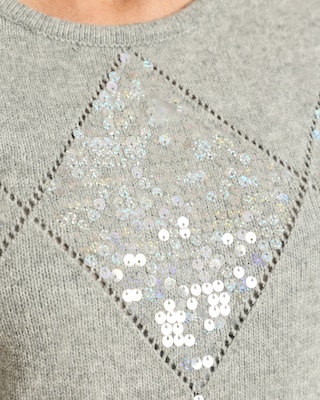 Produktabbildung 4 für Pullover mit Pailletten-Rauten