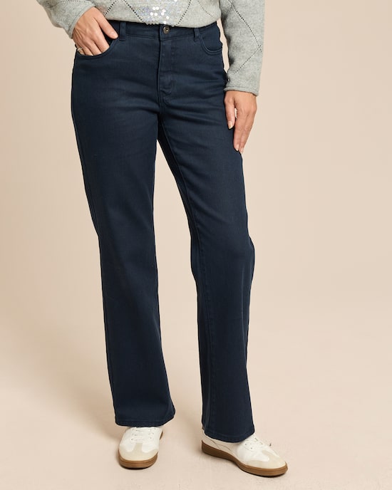 Produktabbildung für Straight Leg Twillhose mit Lyocell