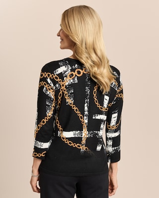 Produktabbildung 3 für Pullover mit Tigerkopf und Strass