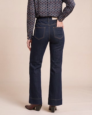 Produktabbildung 3 für Wide Leg Jeans mit aufgesetzten Taschen