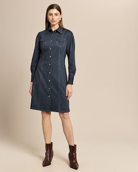 Produktabbildung für Kleid aus bedruckter Ponte
