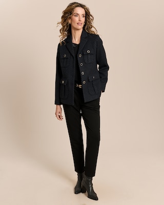 Produktabbildung 3 für Blazer in Bouclé-Optik