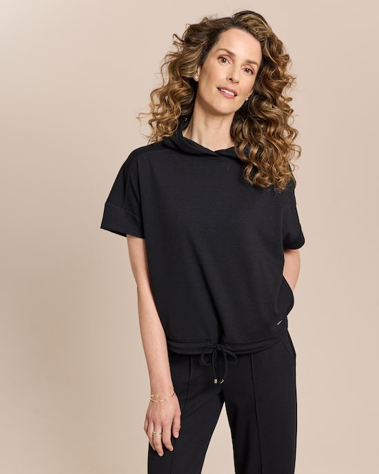 Produktabbildung für Kapuzenshirt aus Woll-Jersey