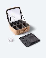 Produktabbildung für LED Beauty Case mit Pinseltasche