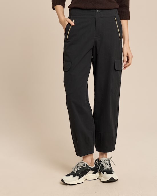 Produktabbildung für Relaxed Fit Hose mit Zipperdetails