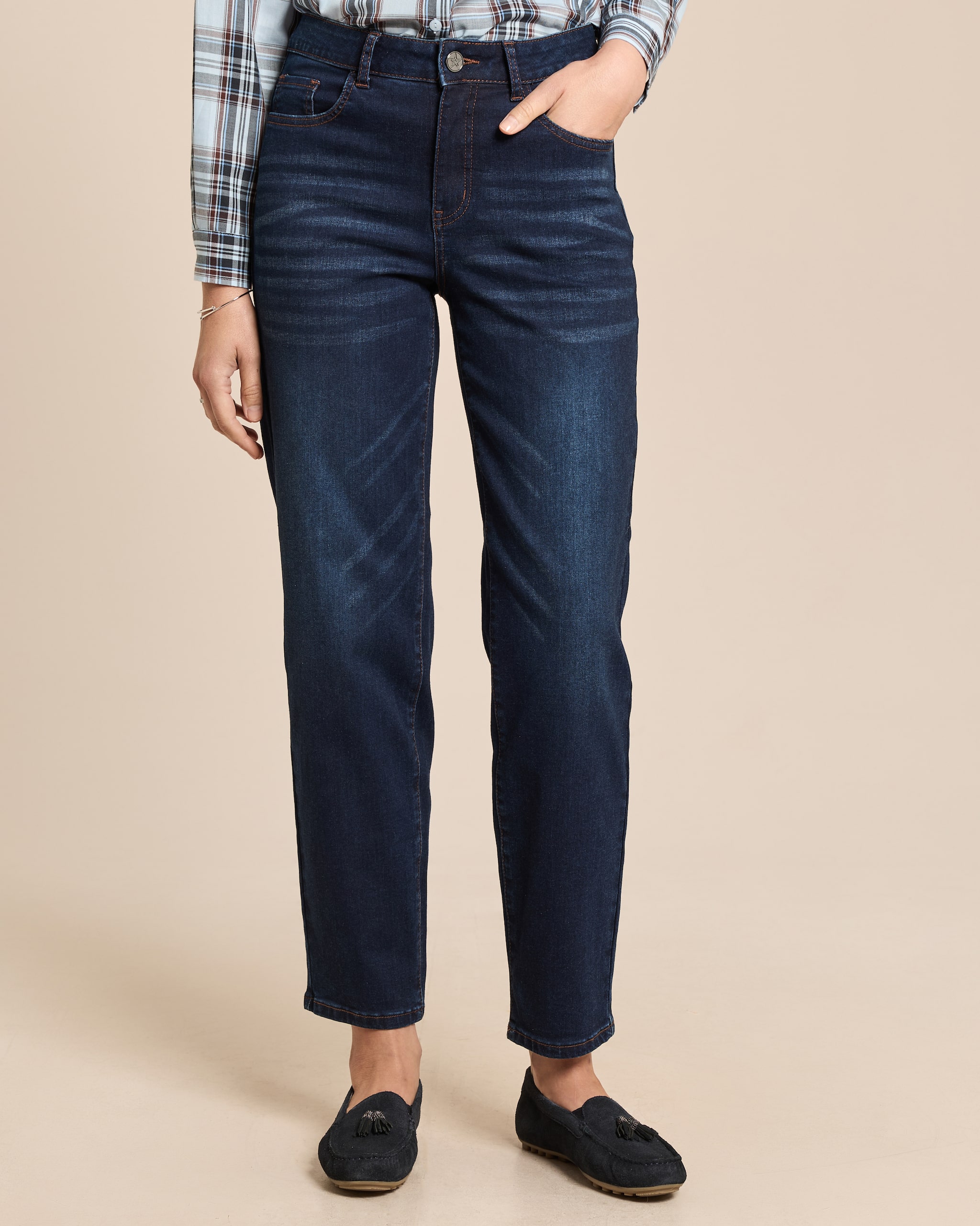 Produktabbildung für Straight Fit Jeans