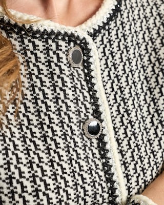 Produktabbildung 4 für Strickjacke mit Perlendeko