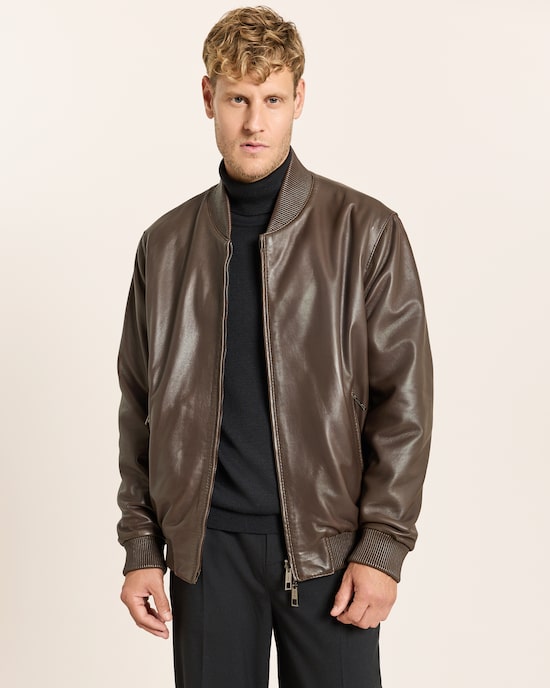 Produktabbildung für Menswear Lederjacke zum Wenden