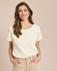 Produktabbildung für Shirt mit Muschel Jacquard