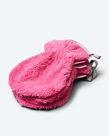 Produktabbildung für Wasch- & Peelinghandschuh, 3er-Set