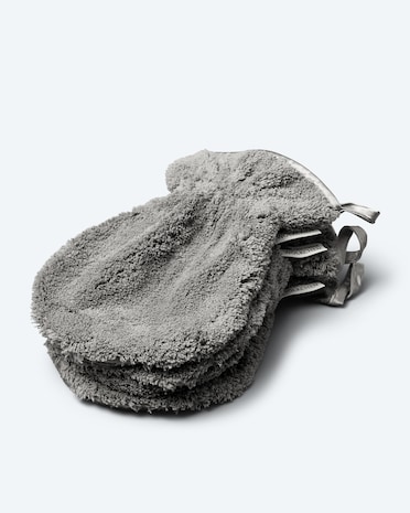 Produktabbildung für Wasch- & Peelinghandschuh, 3er-Set