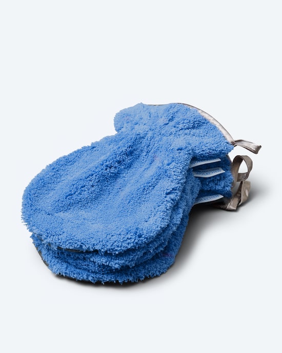 Produktabbildung für Wasch- & Peelinghandschuh, 3er-Set