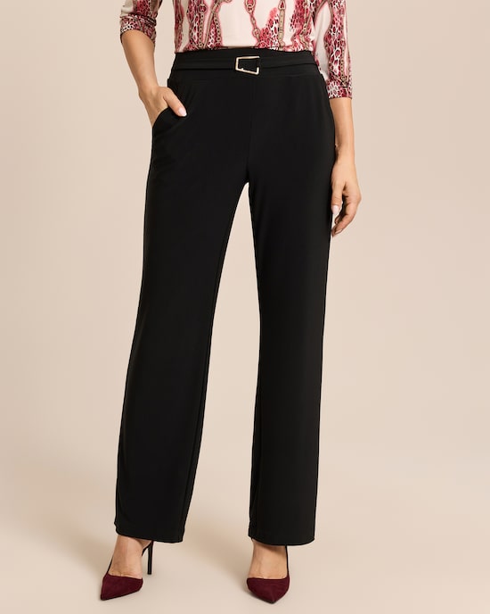 Produktabbildung für Wide Leg Hose mit Dekogürtel