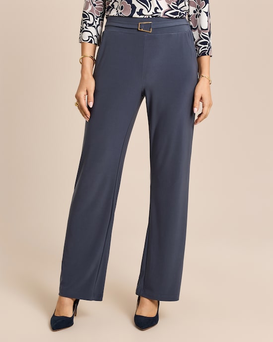 Produktabbildung für Wide Leg Hose mit Dekogürtel