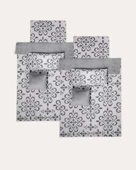 Produktabbildung für Wende-Bettwäsche "Elegance", 8tlg.