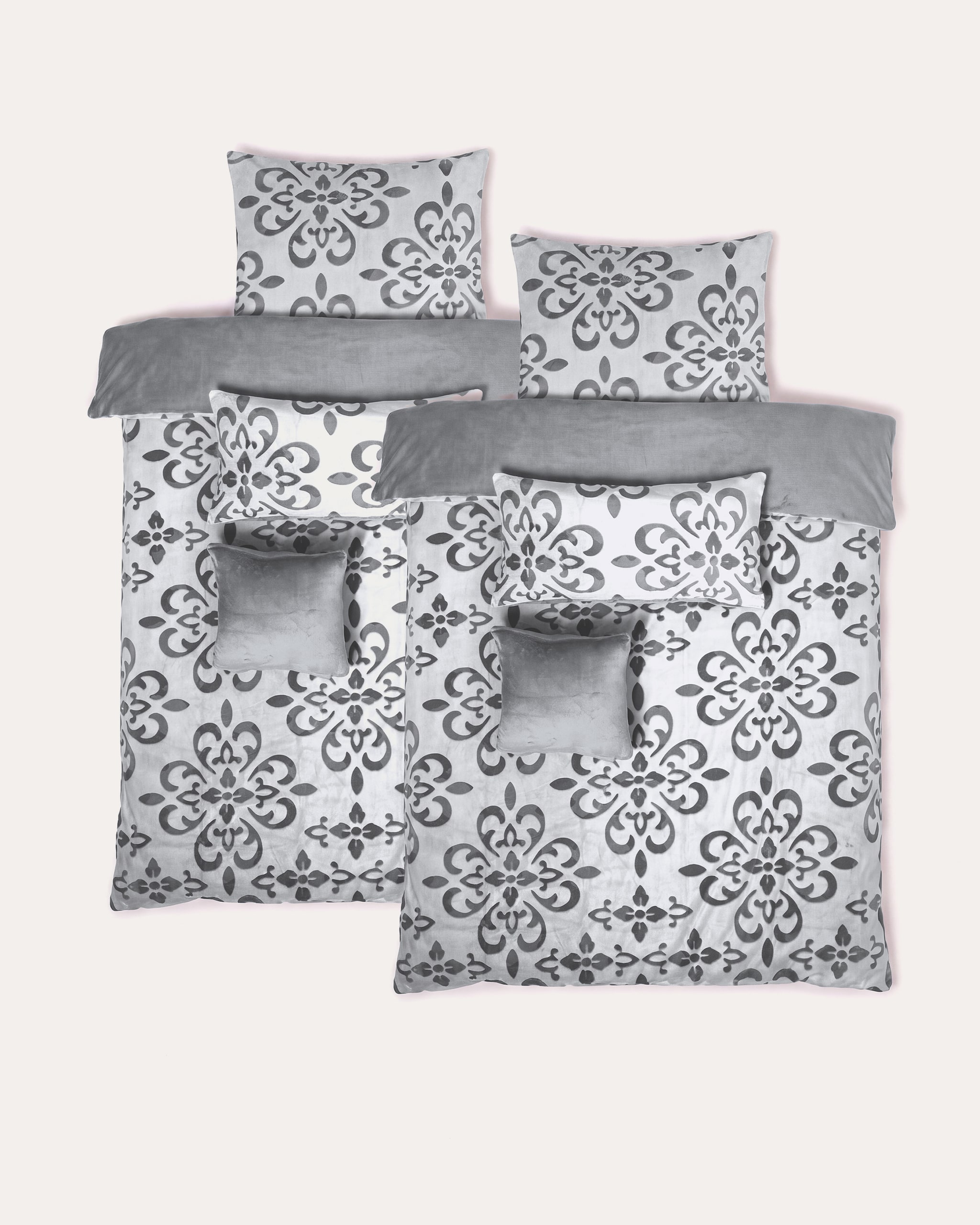 Produktabbildung für Wende-Bettwäsche "Elegance", 8tlg.