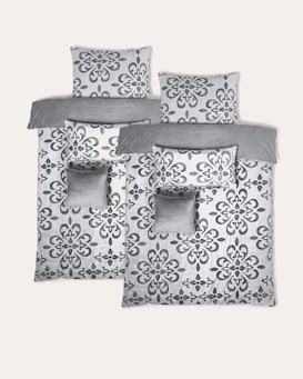 Produktabbildung für Wende-Bettwäsche "Elegance", 8tlg.