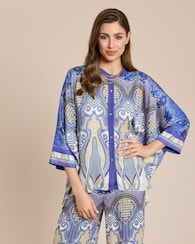 Produktabbildung für Bluse mit Ornamentdruck