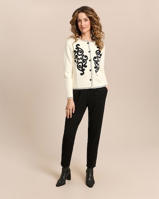 Produktabbildung 3 für Strickjacke mit Ornament