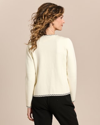 Produktabbildung 5 für Strickjacke mit Ornament