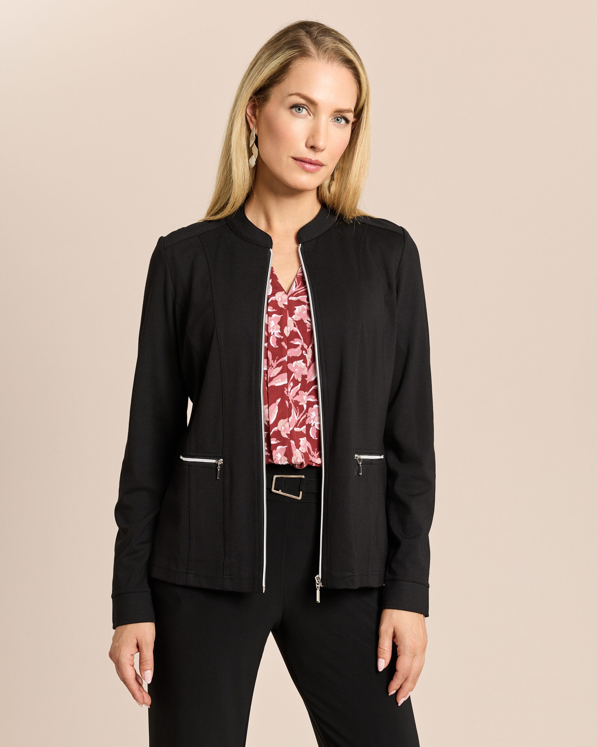 Produktabbildung für Jacke aus Ponte