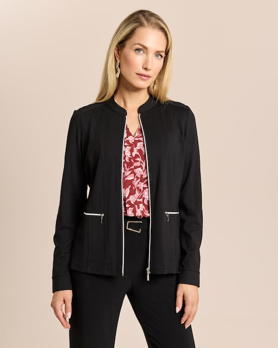 Produktabbildung für Jacke aus Ponte