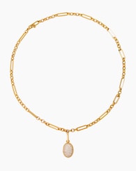 Produktabbildung für Collier mit Vario-Clip & Zirkonia