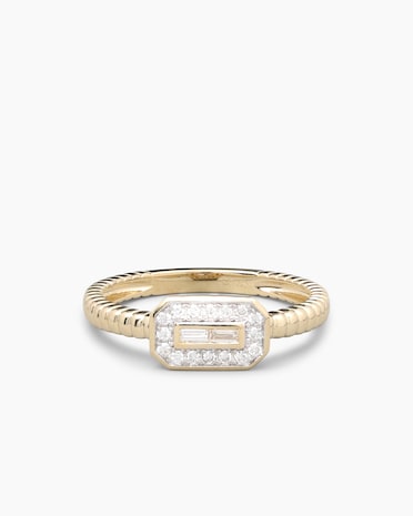 Produktabbildung für Ring mit Brillanten & Diamanten 0,15 ct
