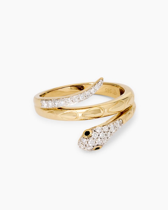 Produktabbildung für Ring mit Saphir & Brillanten