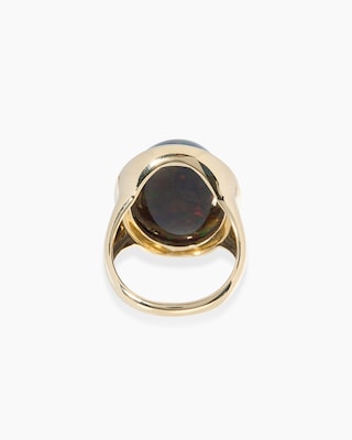 Produktabbildung 3 für Ring mit Kristallopal & Brillanten