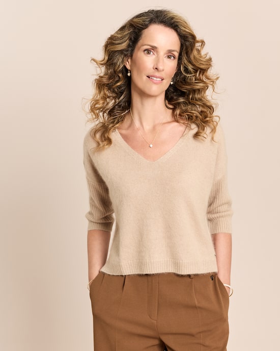 Produktabbildung für Pullover mit Kaschmir